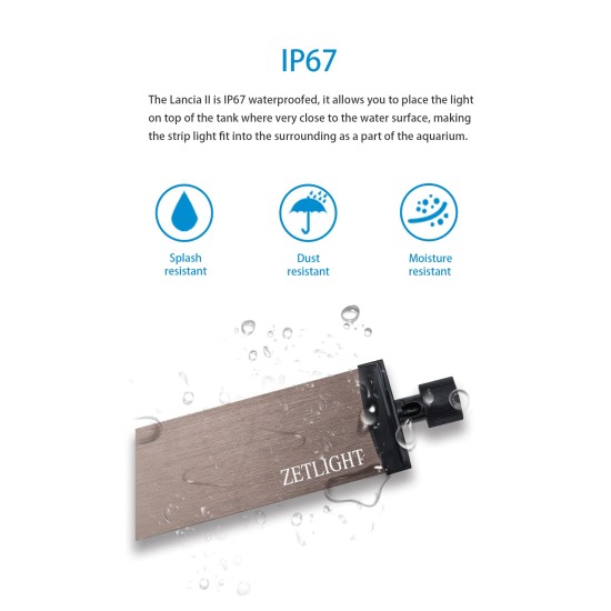 LED осветление Zetlight Lancia ZP4000-590М Marine WIFI 55-70 см. 24W - 2
