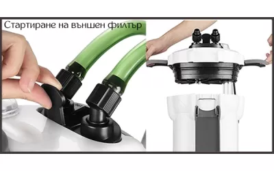 Стартиране на външен филтър