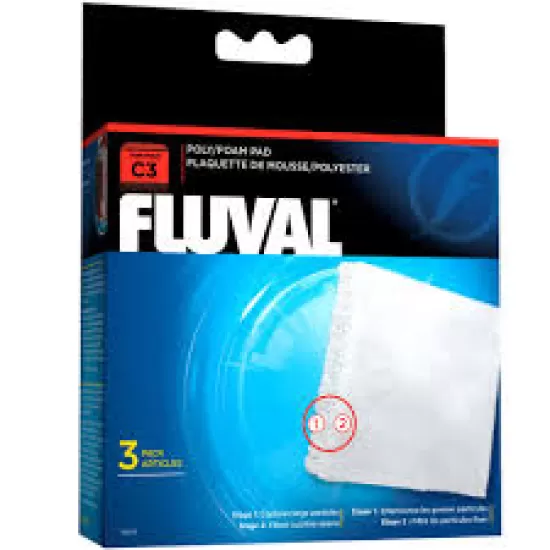 Резервна вата Fluval за филтри Power Filter C  серия - 3бр. - 3
