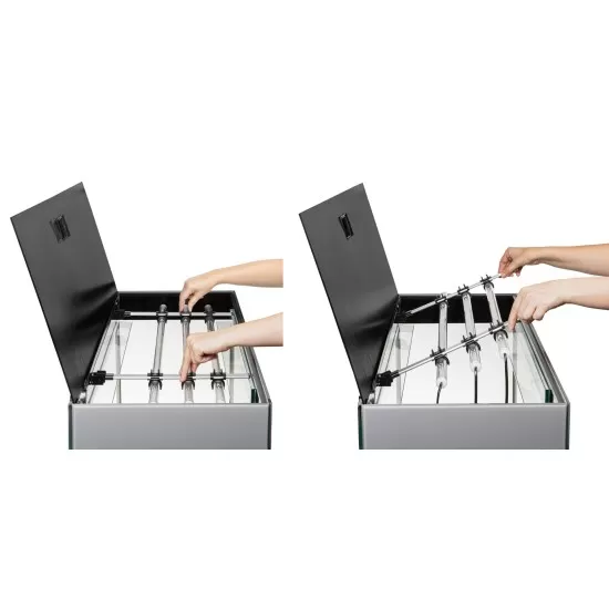 Аквариум AquaEL GLOSSY DnN 120 - сив - 3