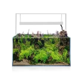 Aквариум с поставка AquaEL UltraScape 90 - бял