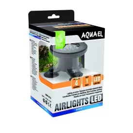 Камъче за въздух с осветление AquaEL Airlights 