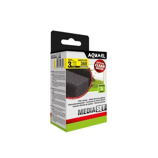 Резервна вата за вътрешен филтър AquaEL UNI FILTER - 1