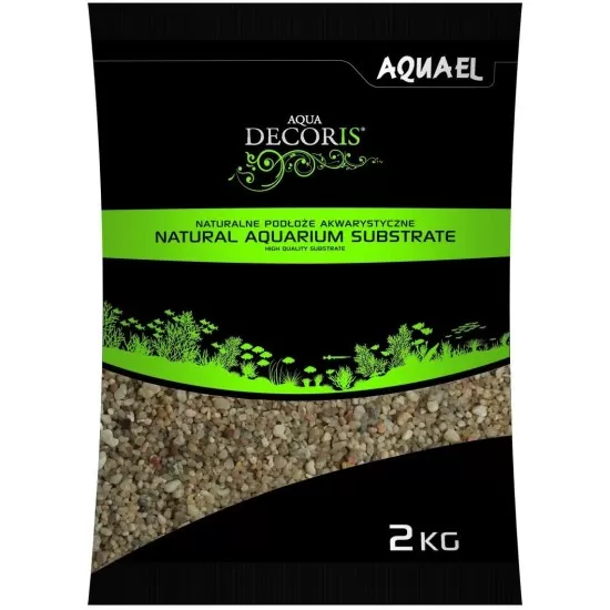 Грунд AquaEL QUARTZ GRAVEL (кварц) 1.6 - 4 мм 2/10 кг. - 1