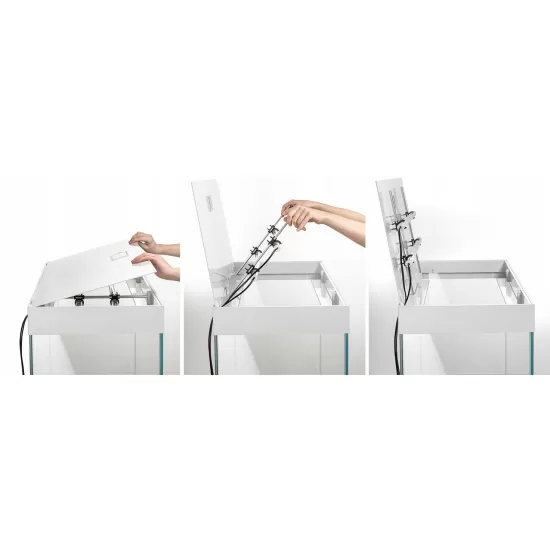 Аквариум AquaEL GLOSSY 80 - бял - 2