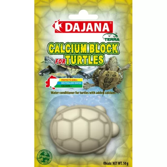 Хранителна добавка за костенурки Dajana Pet Calcium Block 50g - 1