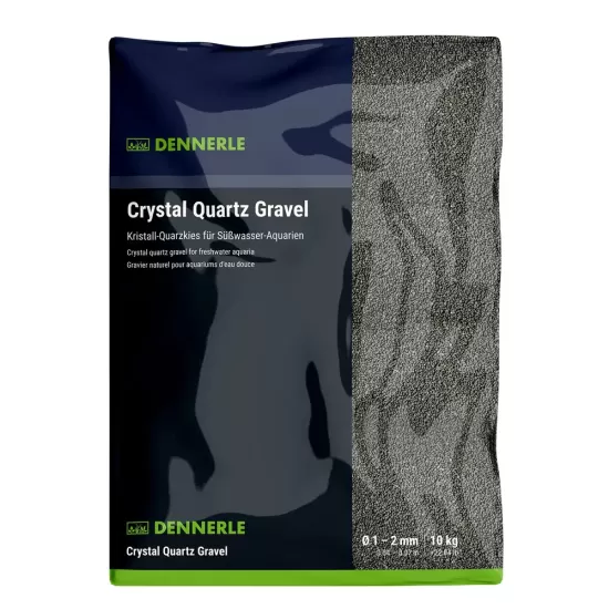 Грунд за дъно Dennerle gravel diamond black 1-2mm 10kg - 1