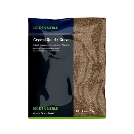 Грунд за дъно Dennerle gravel dark brown 1-2мм 5кг - 1