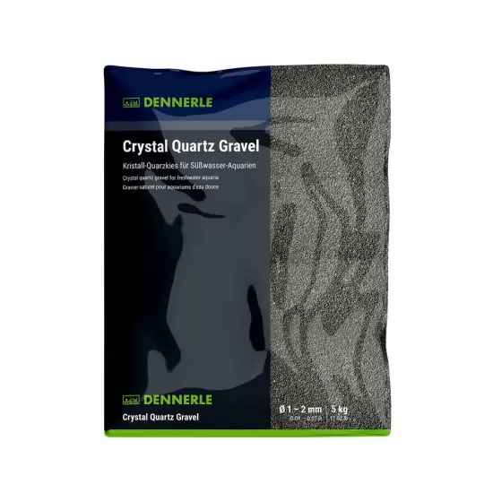 Грунд за дъно Dennerle gravel diamond black 1-2мм 5кг - 1