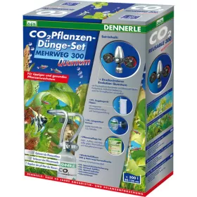 Пълен комплект за многократна употреба за снабдяване с CO2 за аквариуми до 300 литра Dennerle REUSABLE 300 QUANTUM