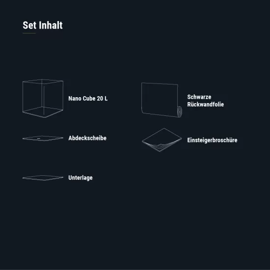 Аквариум Dennerle Nano Cube 20л - 3 - Aquarium.bg Аквариум Dennerle Nano Cube 20л - 3