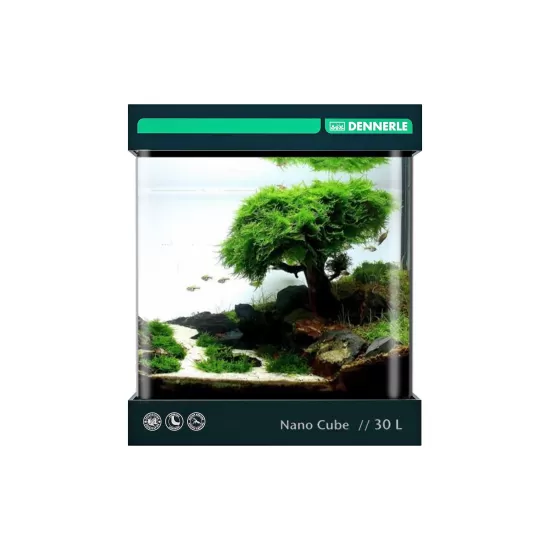 Аквариум Dennerle Nano Cube 30л - 1 - Aquarium.bg Аквариум Dennerle Nano Cube 30л - 1