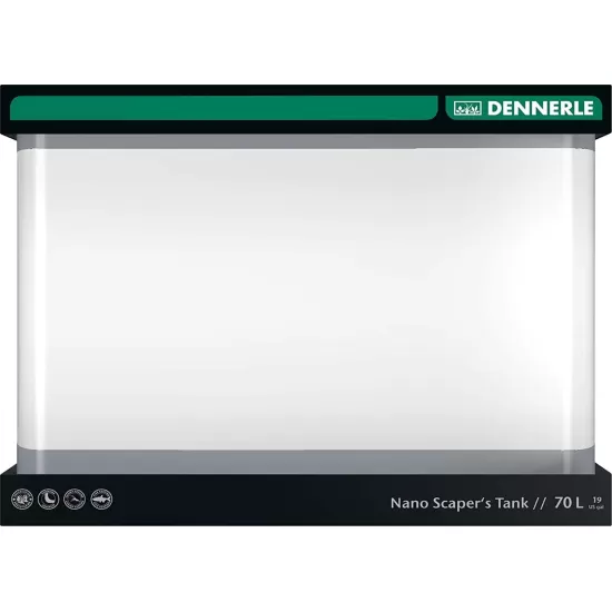 Аквариум Dennerle Nano Scapers Tank 70л - 2 - Aquarium.bg Аквариум Dennerle Nano Scapers Tank 70л - 2