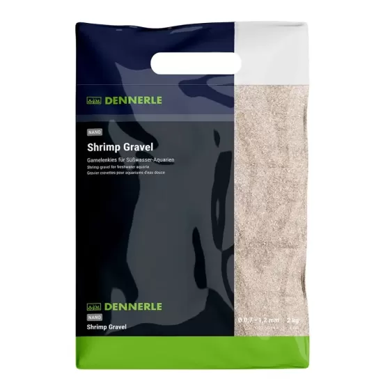 Грунд Dennerle Nano Gravel, Sunda white 0.7-1.2мм 2кг - 1