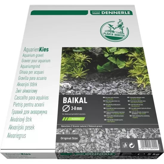Dennerle Natural gravel Plantahunter Baikal 3-8мм / 10-30мм 5кг - 1
