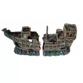 Изкуствена декорация - Кораб XL от 2 части