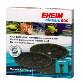 Резервна вата с активен въглен за EHEIM Classic 600