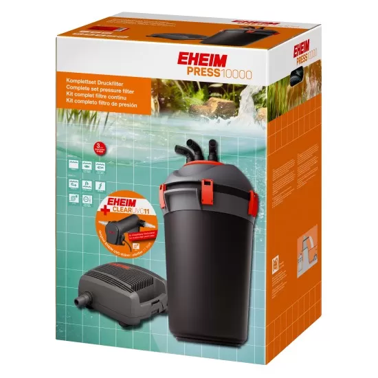 Езерен филтър EHEIM PRESS10000 + UVC 11W - 1