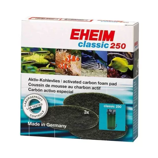 Резервна вата с активен въглен за EHEIM Classic 250  - 1