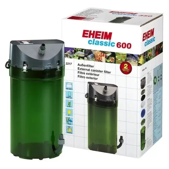 Външен филтър EHEIM Classic 600 (без филтърна медия) - 1