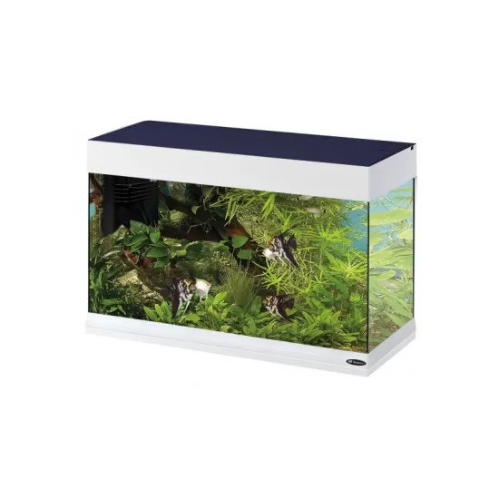 Аквариум Ferplast DUBAI 80 LED - бял - 1