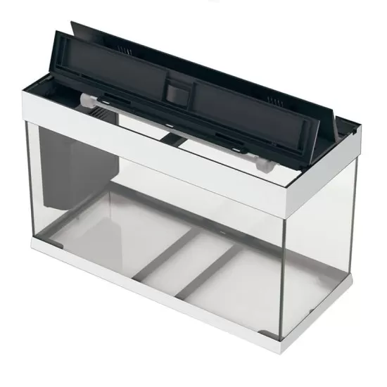 Аквариум Ferplast DUBAI 120 LED - бял - 2