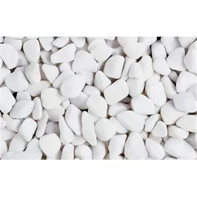 Грунд Ice White (ледено бяло) 4-6мм / 6-8мм 2кг