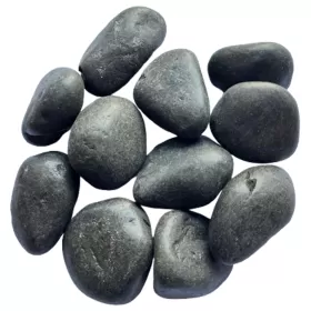 Камъчета "Black Pebble" (черни) 5-8см 1кг