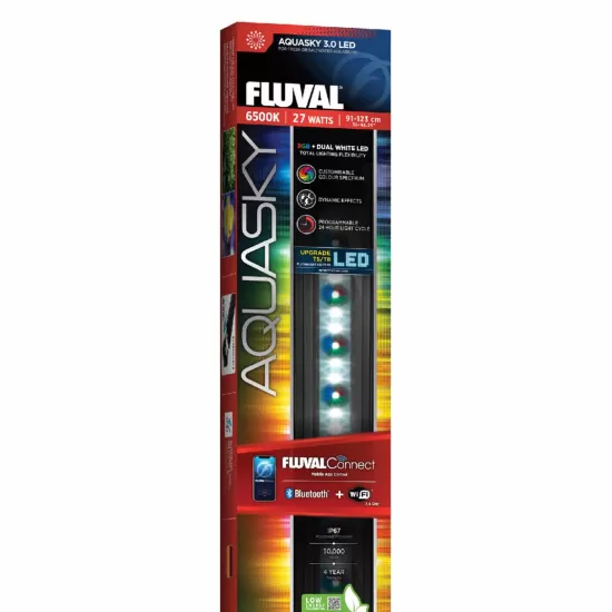 LED Осветление Fluval AquaSky LED 3.0 27W 91-112 см. WiFi/ Bluetooth - 1