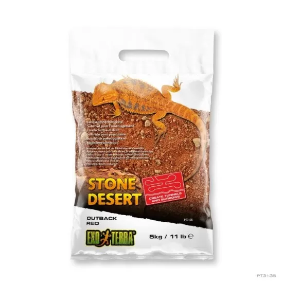 Пустинна глина EXO TERRA STONE DESERT /червена/ - 1