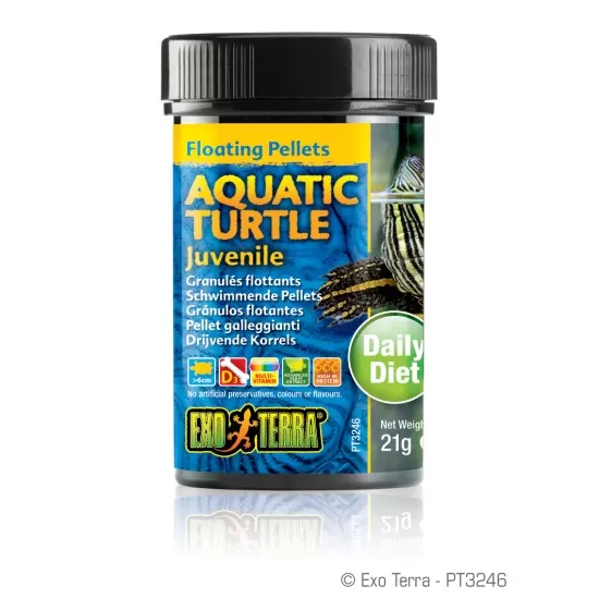 Exo Terra Aquatic Turtle Hatchling храна за водни костенурки - 1