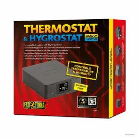 Контролер за температура и влажност Exo Terra Thermostat & Hygrostat 600W