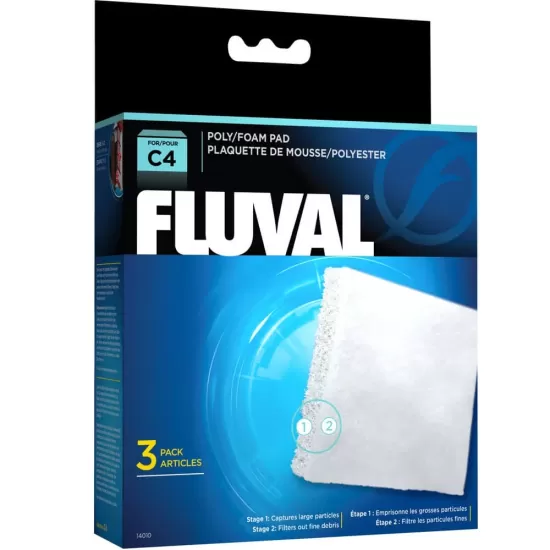 Резервна вата Fluval за филтри Power Filter C  серия - 3бр. - 2