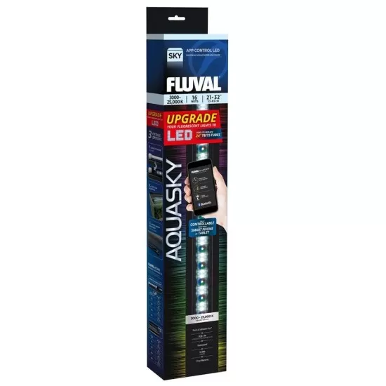 LED Осветление Fluval AquaSky LED 2.0 27W 91-122 см. Bluetooth - 1