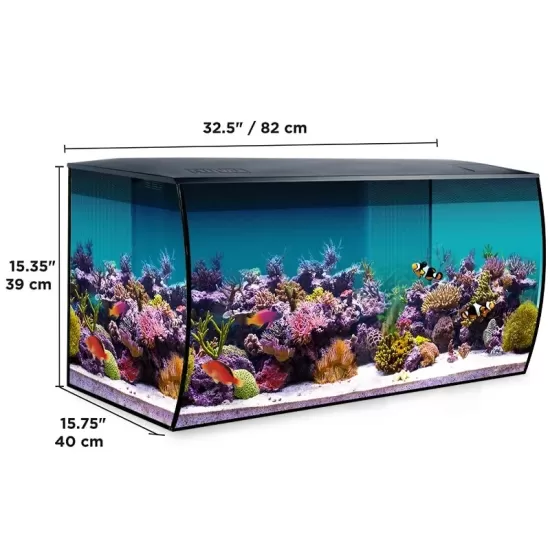 Аквариум Fluval FLEX Marine 123 - черен - 4