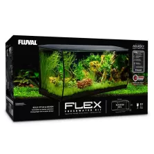 Аквариум Fluval Flex 123 - черен