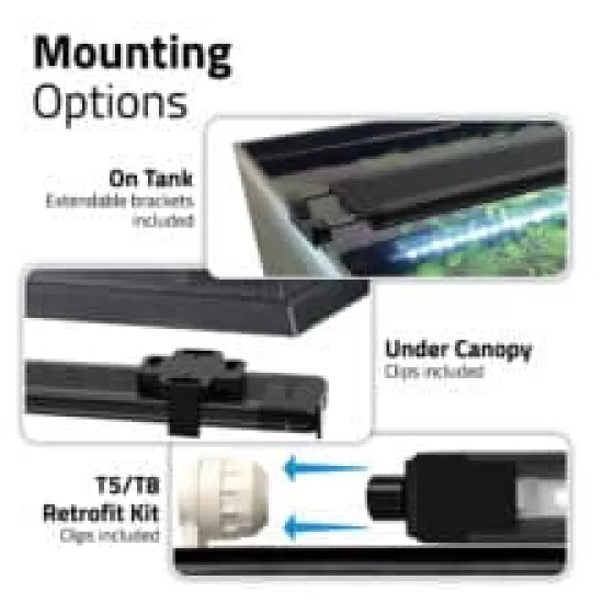 LED Осветление Fluval AquaSky 3.0 38-63см 12W - 3