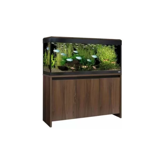 Аквариум + поставка Fluval Roma LED 240 Walnut - 1