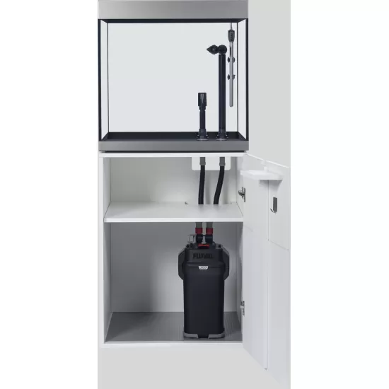 Аквариум с поставка Fluval Siena 160 - бял - 3