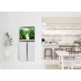 Аквариум с поставка Fluval Siena 160 - бял