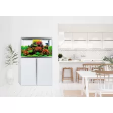 Аквариум с поставка Fluval Siena 270 - бял