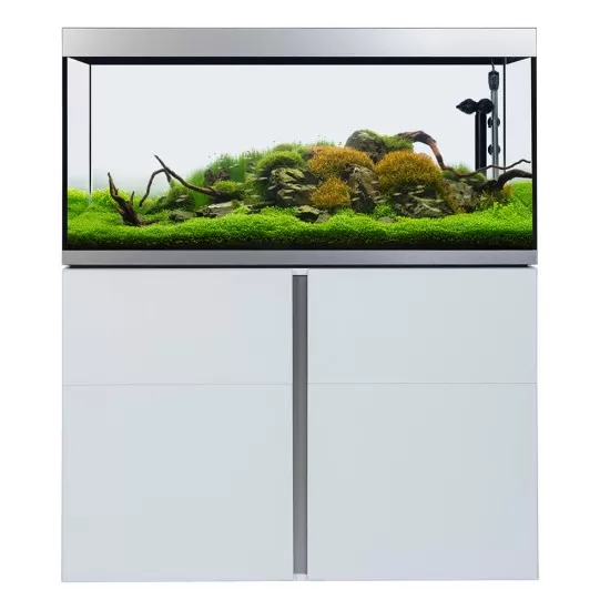 Аквариум с поставка Fluval Siena 330 - бял - 2