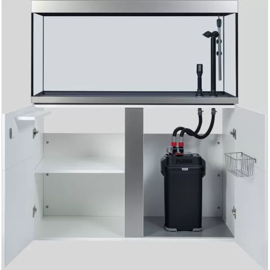 Аквариум с поставка Fluval Siena 330 - бял - 3