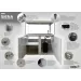Аквариум с поставка Fluval Siena 330 - бял - 4