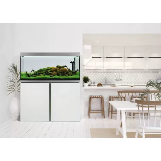 Аквариум с поставка Fluval Siena 330 - бял - 1