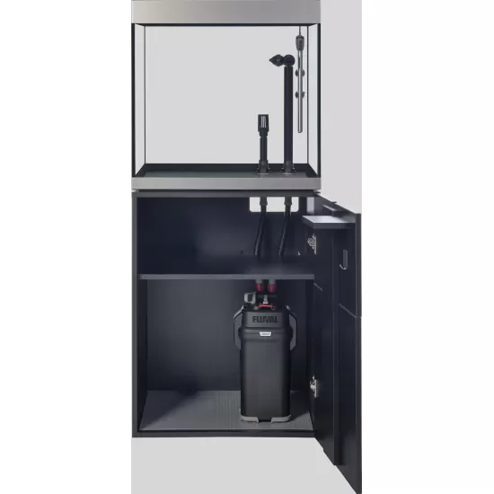 Аквариум с поставка Fluval Siena 160 - черен - 3