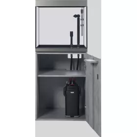 Аквариум с поставка Fluval Siena 160 - сив камък