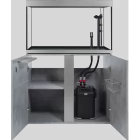 Аквариум с поставка Fluval Siena 270 - сив камък