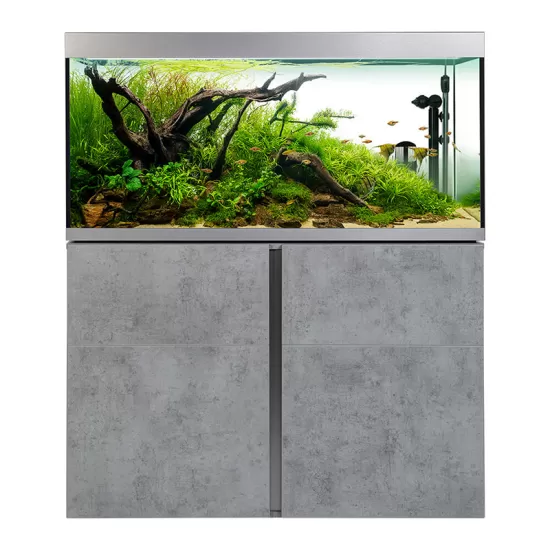 Аквариум с поставка Fluval Siena 330 - сив камък - 2