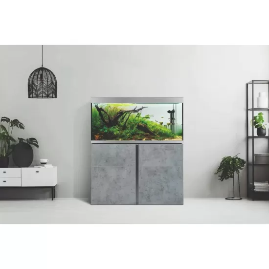 Аквариум с поставка Fluval Siena 330 - сив камък - 1